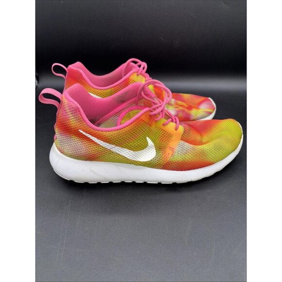 Nike Roshe One Flight Weight 'Pink Rose' 705486-601 100% Vegan Women’s Size 7 - Picture 5 of 11